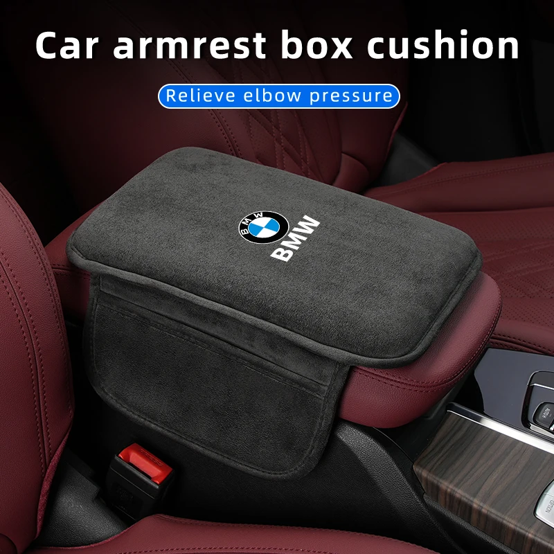 Car Center Console Armrest Box Protector Pad Storage Mat For BMW X1 X2 X3 X4 X5 X6 X7 G20 G30 6GT F10 E39 F30 E36 F20 E53 F40 