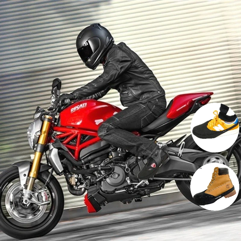 Motorcycle Shoes Shifter Protective Gear Protector Boot Cover Shifter Guard Gears Waterproof Dirt Resistant Easy-installing