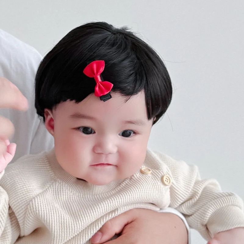 Adorable cabeza hongo bebé peluca sombrero sombreros para niños niñas cómodo