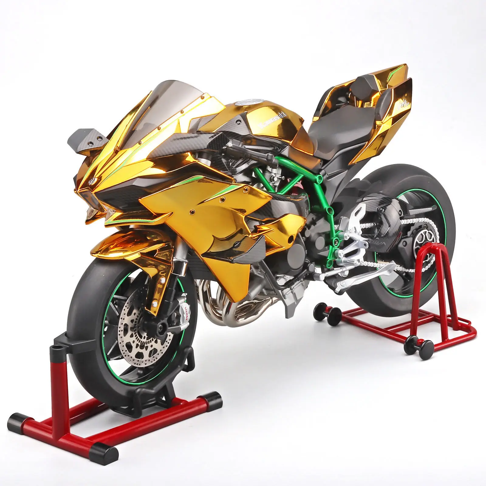 

Spray1:6 Kawasaki Ninja H2R Alloy Metal Diecast Motorcycle Model Car Outdoor Sports Classic Sentiment Collect ornaments