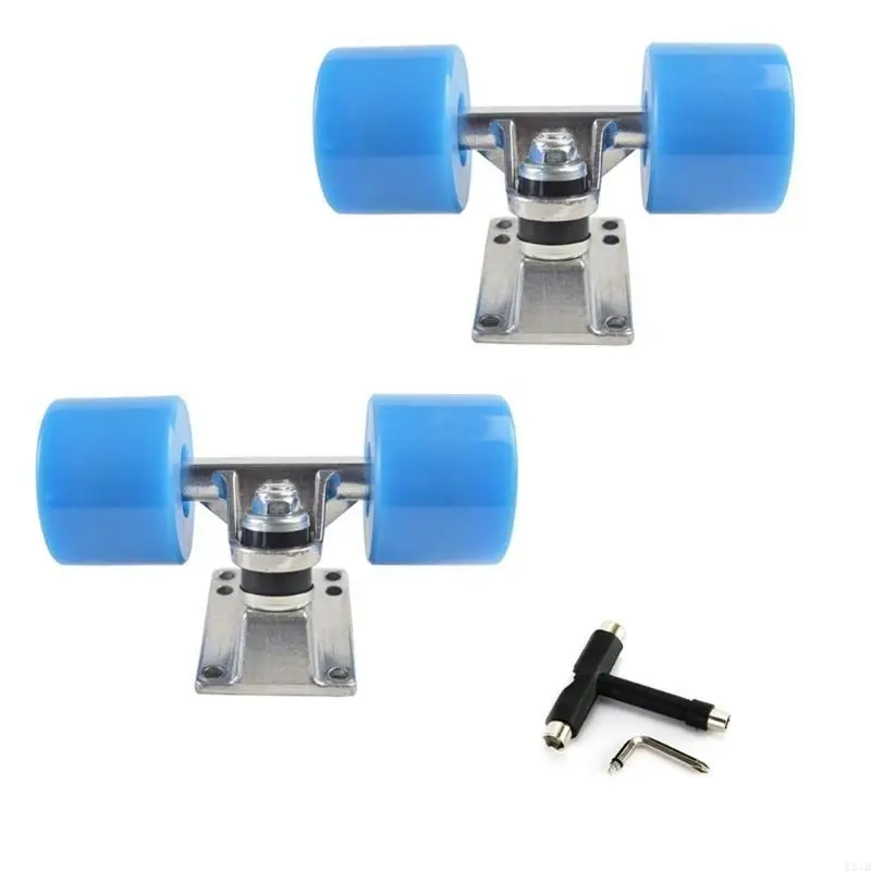 Skateboard Wheel and Truck Silents Bearing Skate Wheel Longboards Trucks Hardware Skateboard Accessories