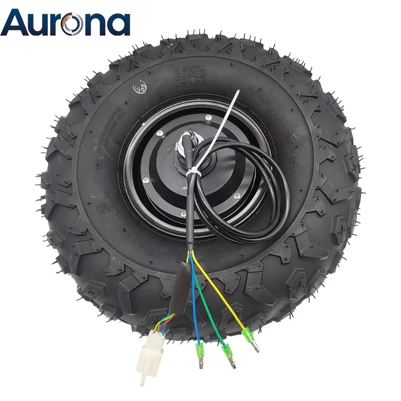 【Spare】Wheelbarrow Electric Hub Motor High Torque 24V 36V 48V 350W 500W 14.5inch Off-Road Tires