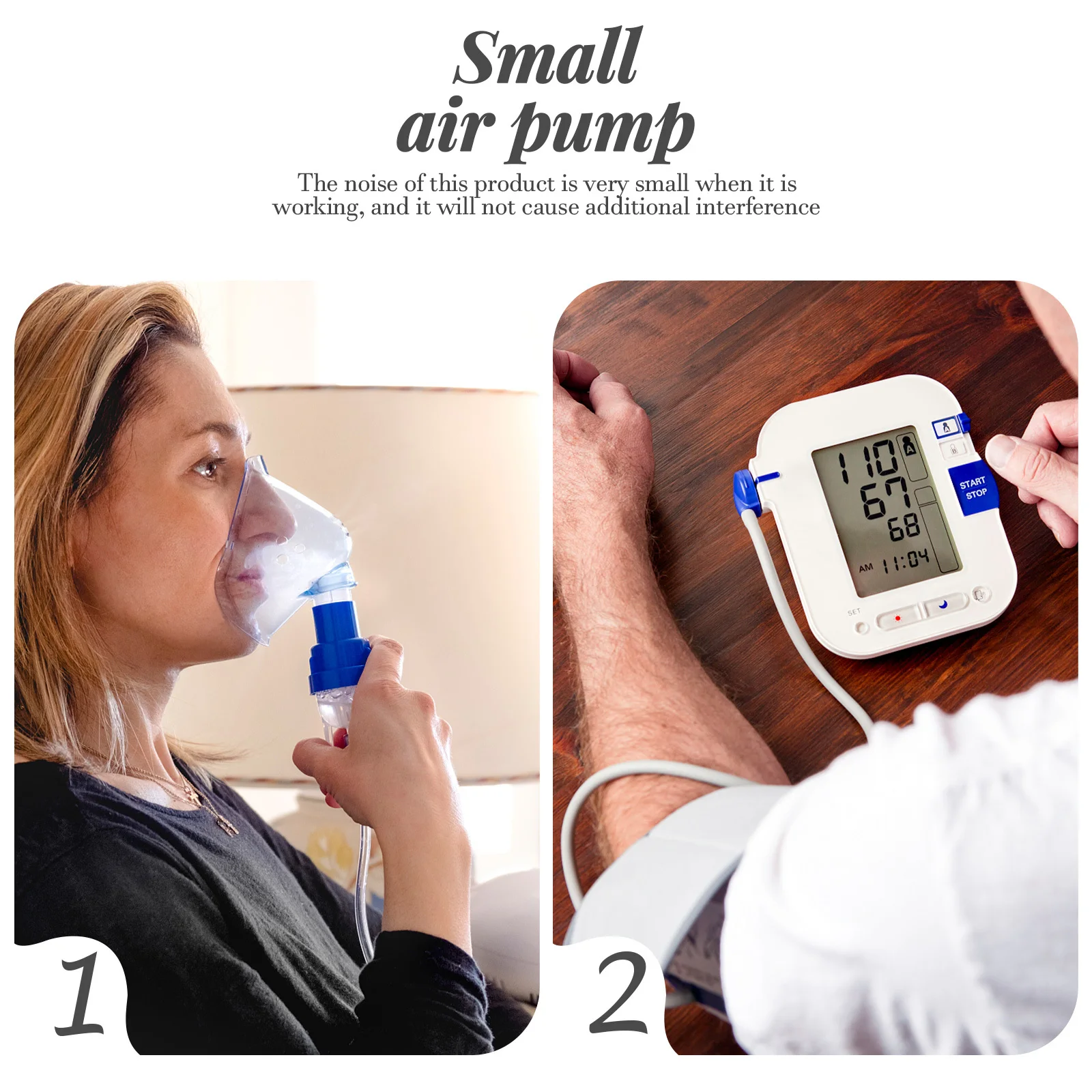 

Mini Air Pump Dc6V Small Size High Pressure Quiet Plastic Pump For Home Medical Massage Aquarium Aeration Cycling Inflator