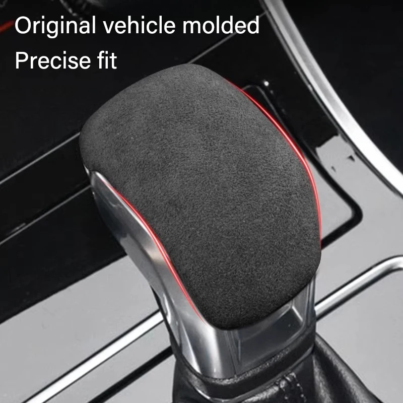 For Chery Tiggo 2 4 Pro 7 8 5X Pro Omoda S5 O5 Arrizo 5 6 Suede Gear Shift Cover Anti-Slip Wear Resistant Interior Accessories