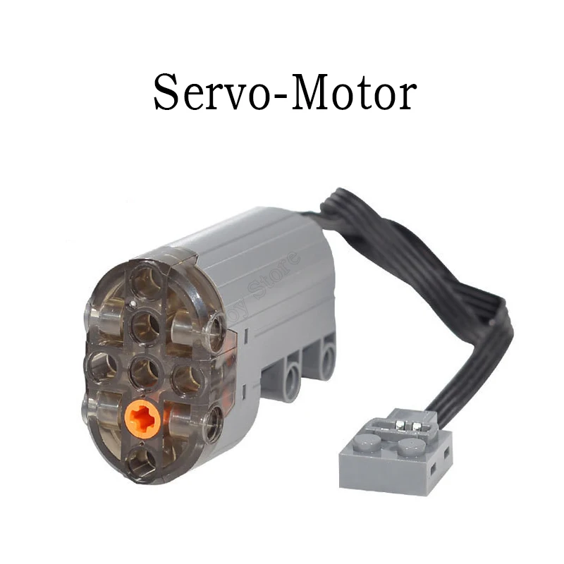 2.4G Bluetooth Technische Blokken Servo PF Motor Power Functies MOC High-Tech Onderdelen Bakstenen Accessoires Technik Servo RC Motor