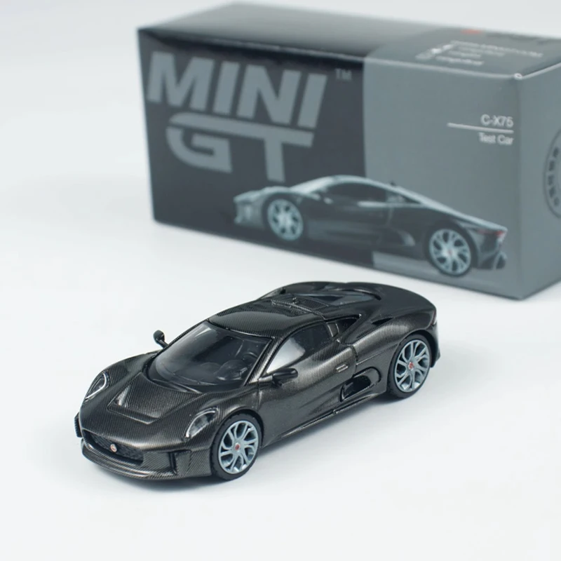 Diecast Originale Scala 1:64 C-X75 Modello in lega Simulazione Decorazione classica Hobby Souvenir Collezione di regali Visualizzazione statica