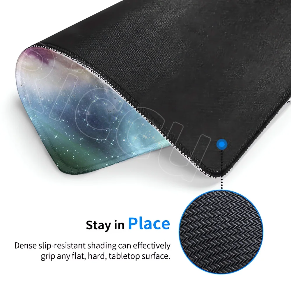 18x22cm Small Computer MSI Desk Mouse Pad Portable Gaming Anime Carpet Xs Rubber Non-slip Cushion Lock Edge Durable Keyboard Mat view 4