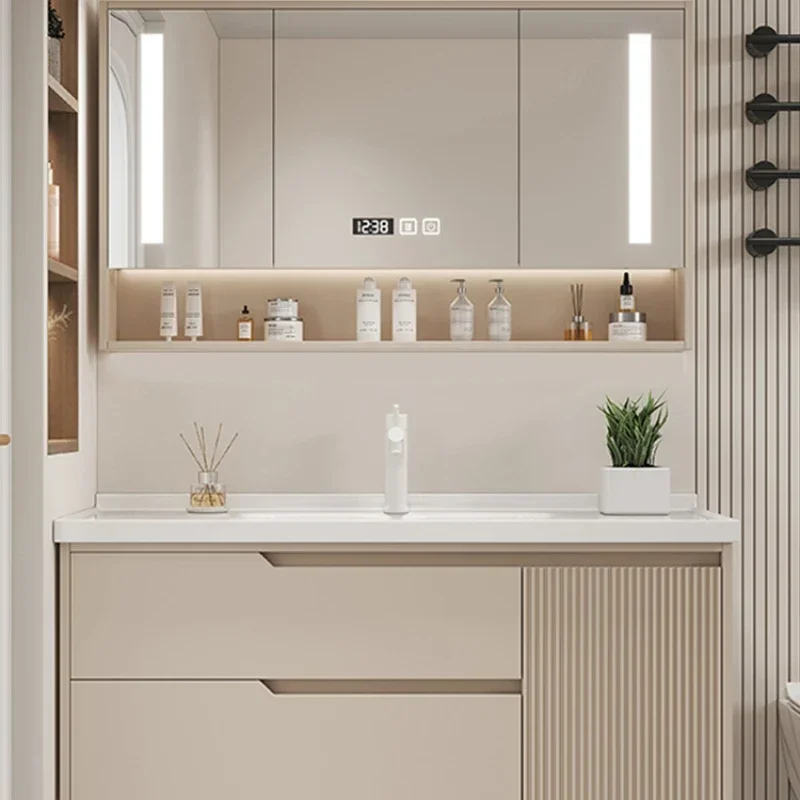 

Furniture Basin Combination Bathroom Cabinet Modern Sink Washbasin Minimalist Bathroom Cabinet Washbasin Home Furniture