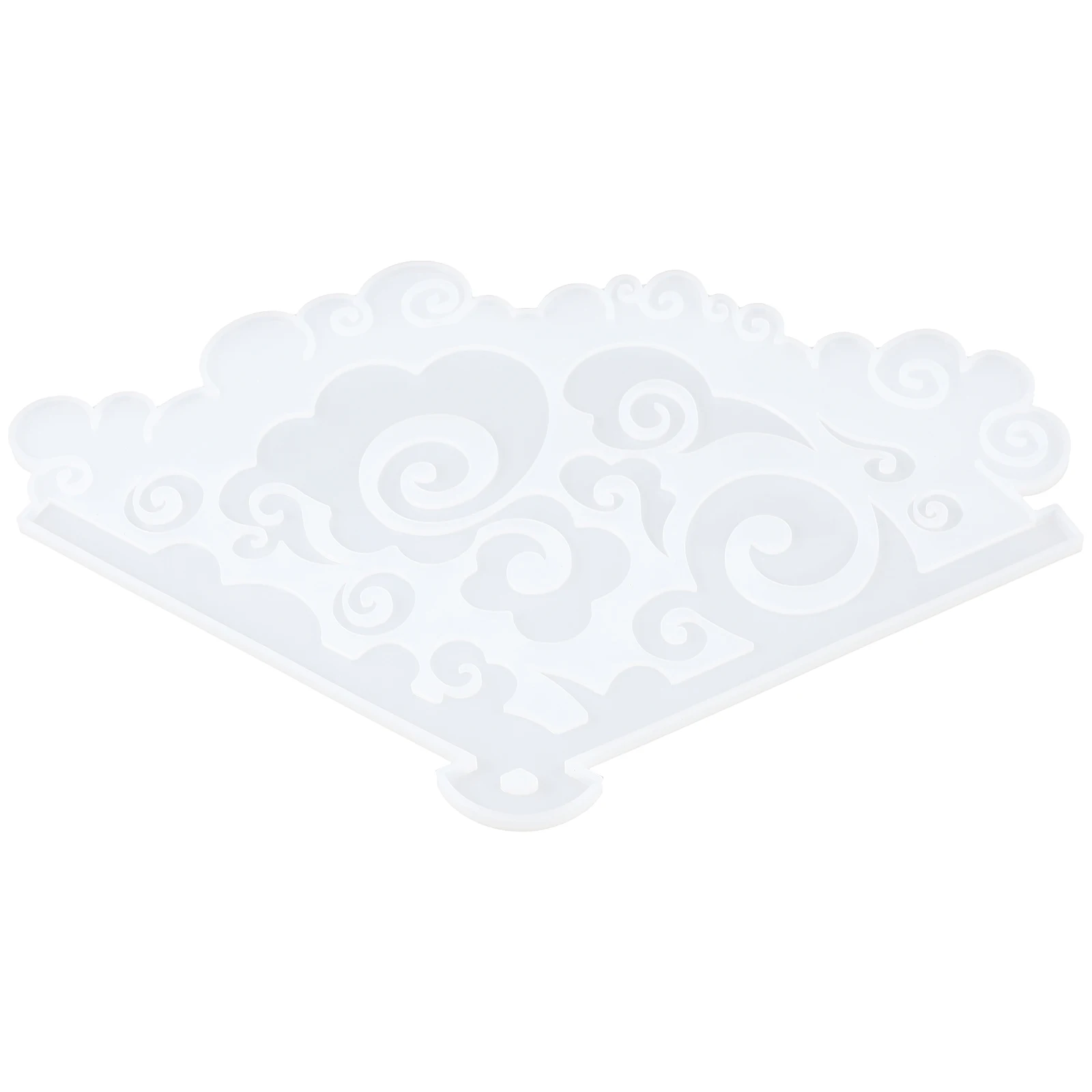 

9Pcs Silicone Fan Molds Creative DIY Handmade Mold Durable Accessory for Elegant Fan Craft Supplies