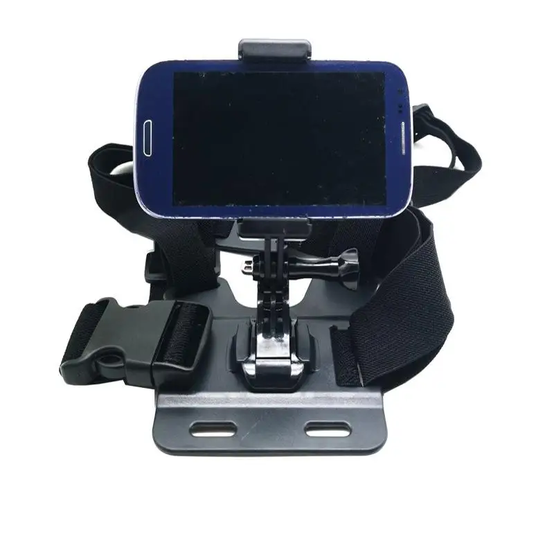 Mobile Phone Chest Strap Mounting Holder First-angle Video Bracket Fixed Clip Live Broadcast Accessories