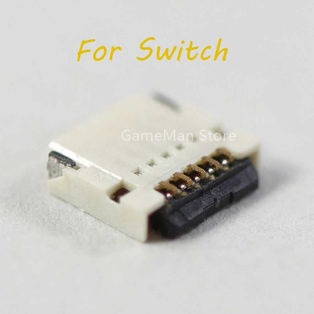 2pcs For Nintendo NS Switch Joystick Socket 3D Joystick Cable Receptacle Flex Cable Connector Socket Replacement Parts