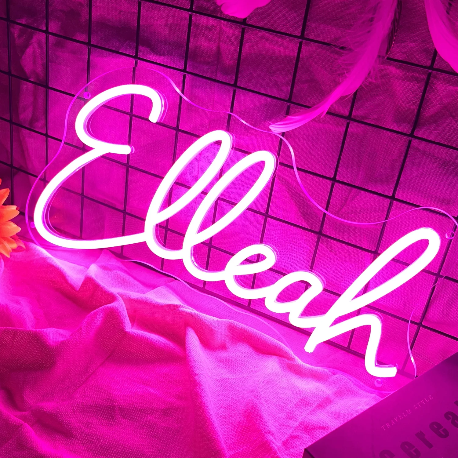 Custom Neon Sign Children's Room Night Light Decoration Neon Happy Birthday Room Home Bedroom Neon Wall Decor Led Light Letters