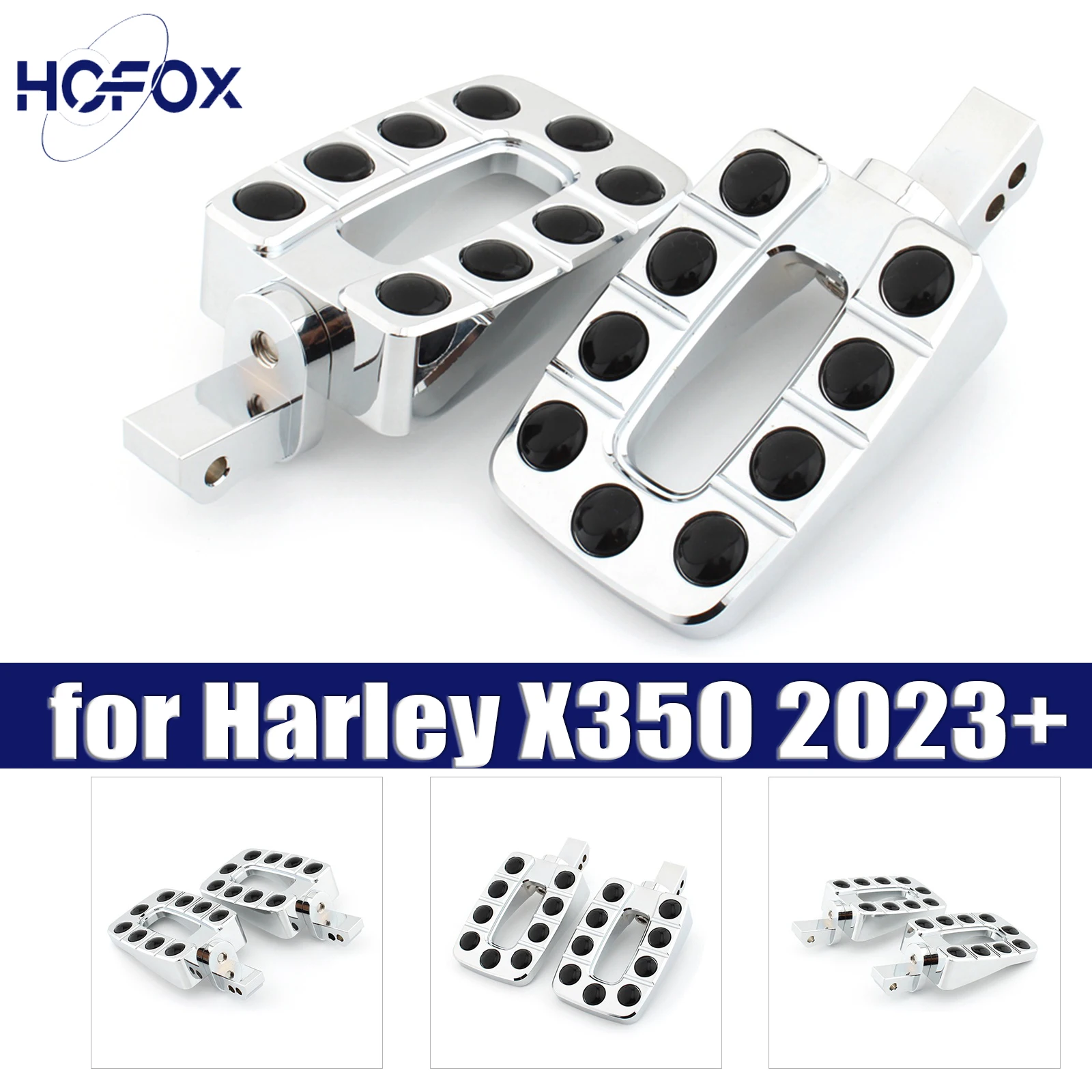 

for Harley X350 2023+ Motorcycle Foot Pegs Motorcycle Accessories New Modified Front Footpegs Driver Pedal Pedals High Quality