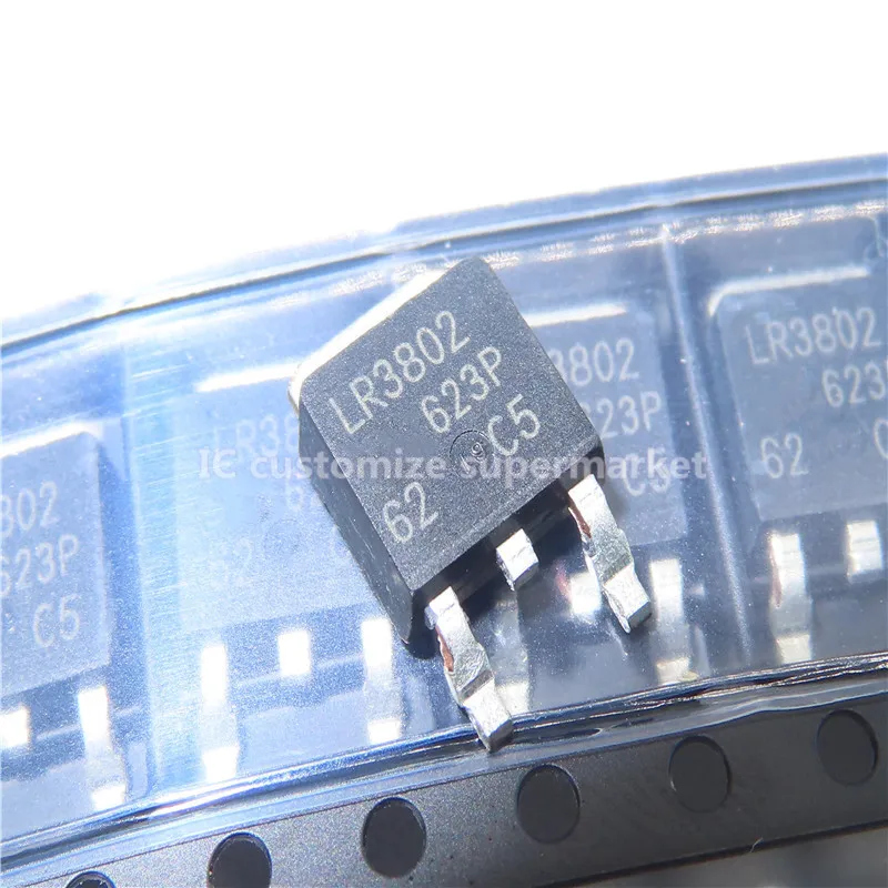 10PCS/LOT NWE LR3802 IRLR3802  TO-252 12V 84A  SMD Transistor