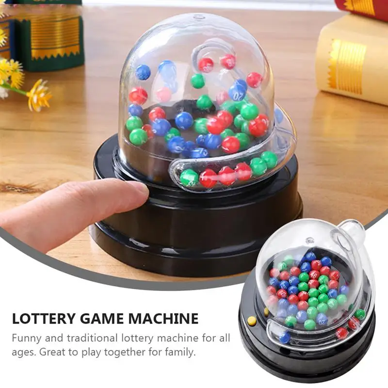 1 Set Fortunate Number Picking Machine Lottery Ball Machine Bingo Game Machine