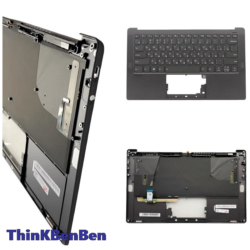 

RU русская железно-серая клавиатура, верхний чехол, упор для рук, чехол для Lenovo Yoga S940 14 14IWL 14IIL 5CB0W43493