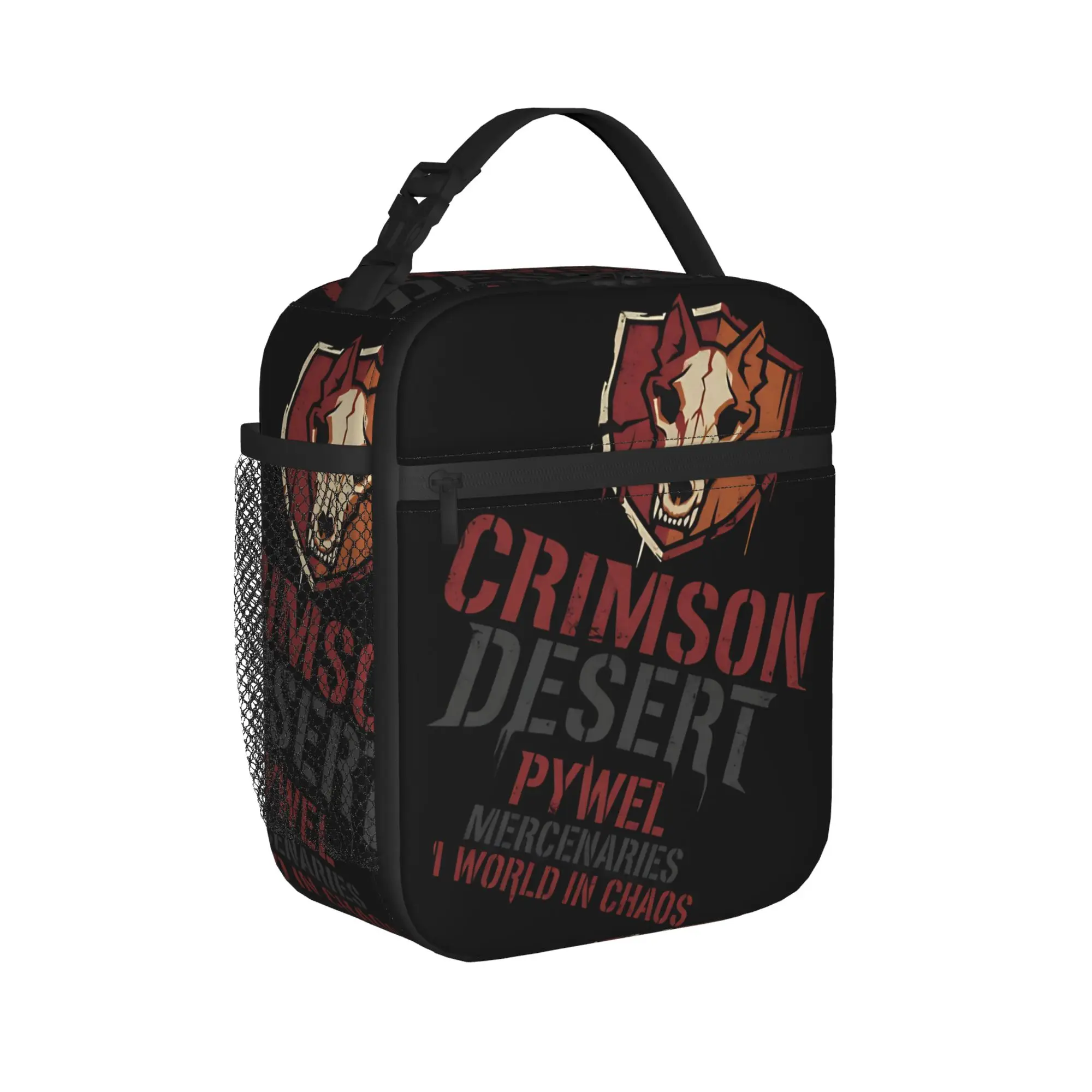 Insulated Lunch Boxes Pearl abyss crimson desert  Accessories  Lunch Container Causal Thermal Cooler Bento Box For School