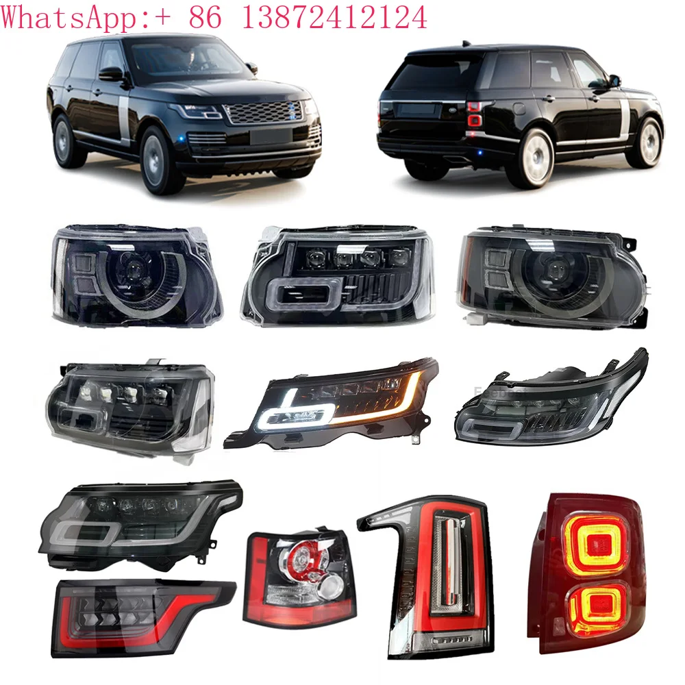 

LED Headlights and Tail Lights for Range Rover Sport and Vogue 2002 to 2022 Upgrade Daytime Running Lights Brake Lamps
