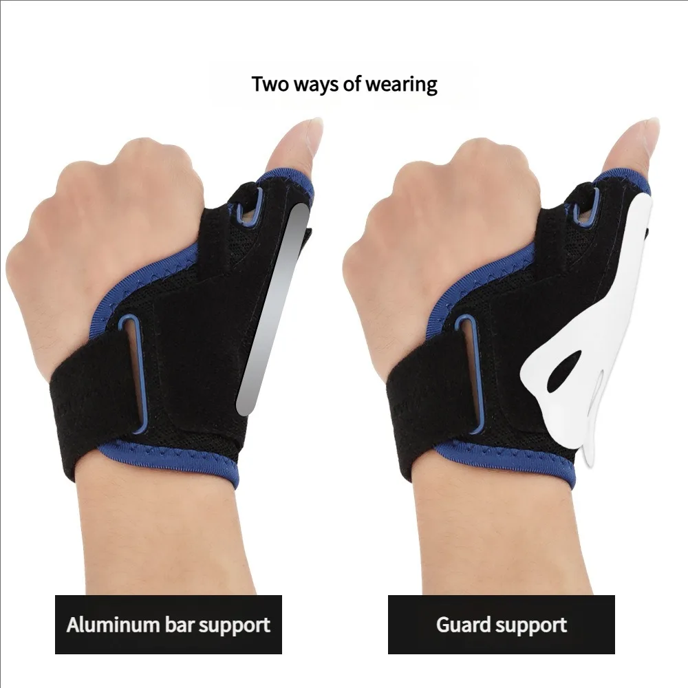 Thumb Brace for Tenosynovitis Pain and Mouse Hand, Light and Breathable Thumb Splint Support, Universal for Both Hands