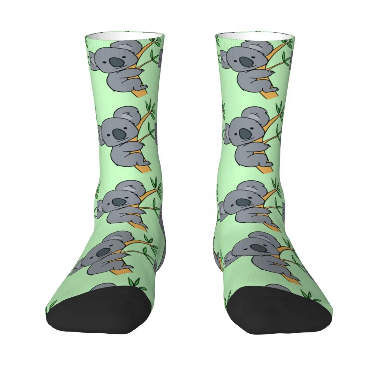 Cute Koala Socks Wildlife Animal Cute Teen Mid Stockings Large Chemical Fiber Hiking Quality Socks