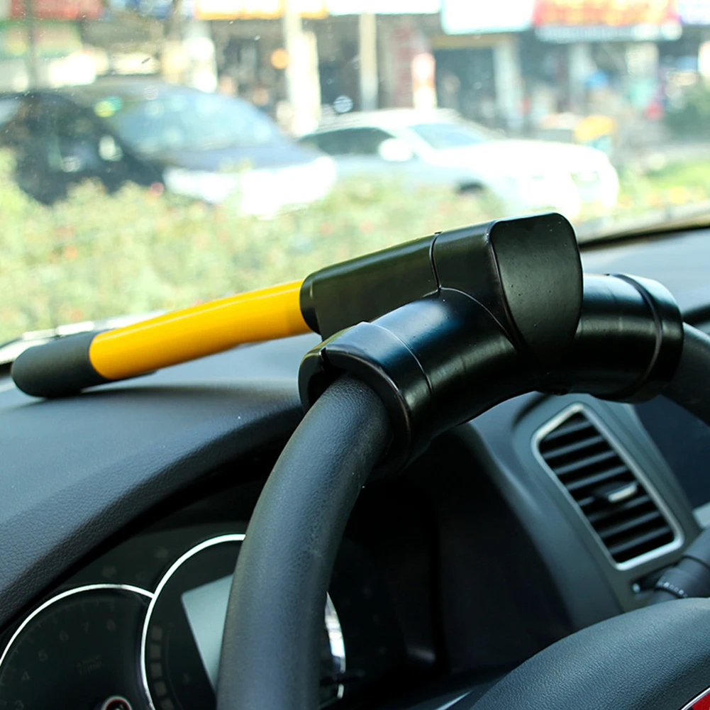 Universal Car Steering Wheel Lock T Type Automobile Security Steering Anti-Theft Steering Wheel Immobiliser for SUV Vehicle