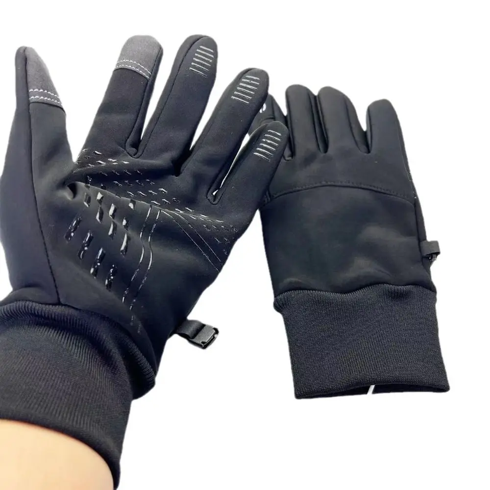 New Autumn Winter Electric Heated Gloves USB Outdoor Sport Knitted Gloves Non-Slip Touch Screen Warm Gloves