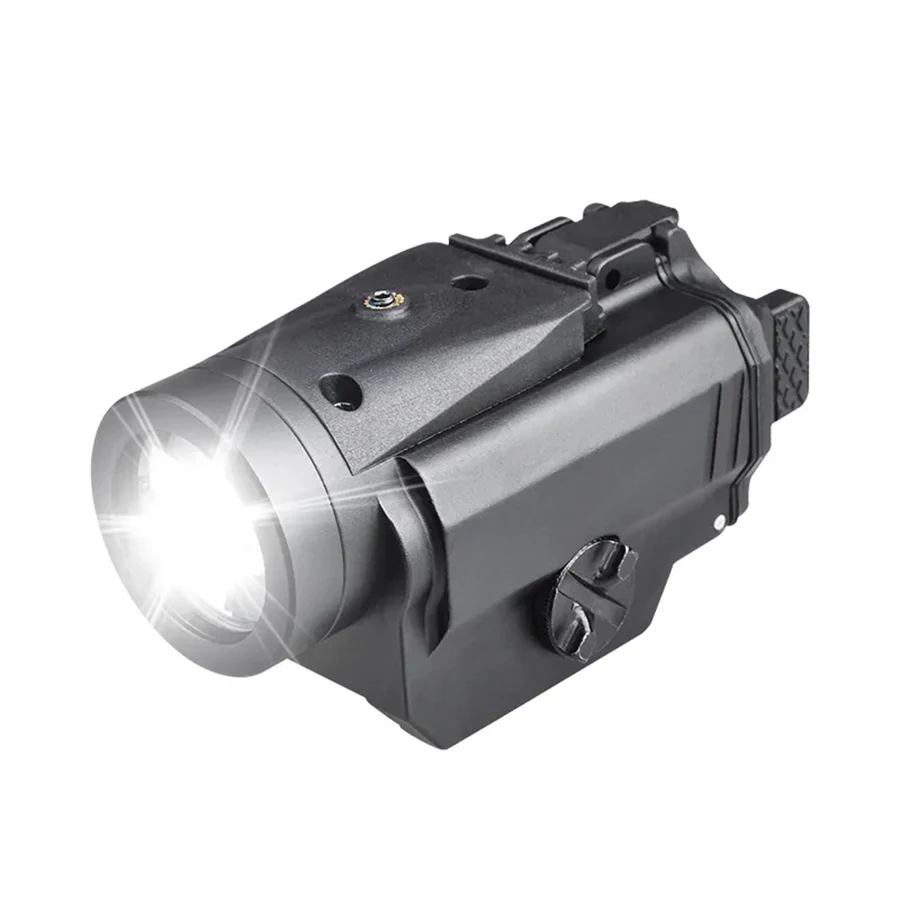 

MDGRWY MDG70 Outdoor 1000 Lumens Green Laser LED Combo Weapon Light with Strobe Pistol Tactical Flashlight For 20-21mm Rail