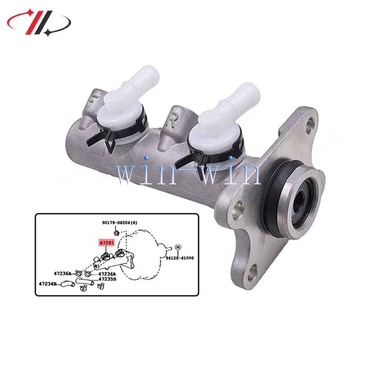 Car parts BRAKE MASTER CYLINDER For TOYOTA HIACE 47201-26501 47201-26530 47201-26450 47201-26430 47201-26490 47201-28310 J310208