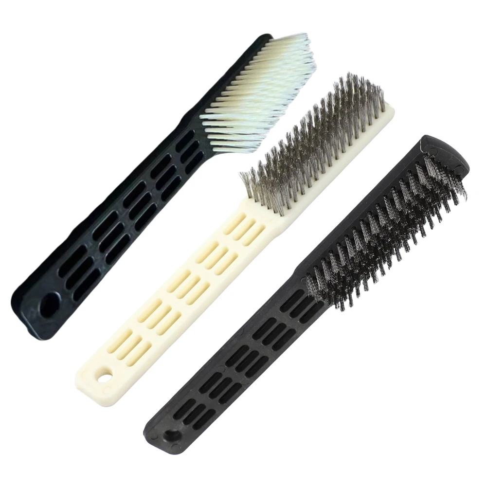 Cleaning Tool Set Polishing Brush Set For Improved Gaming Performance Long-lasting Use Stainless Steel Material Wire Brush Set