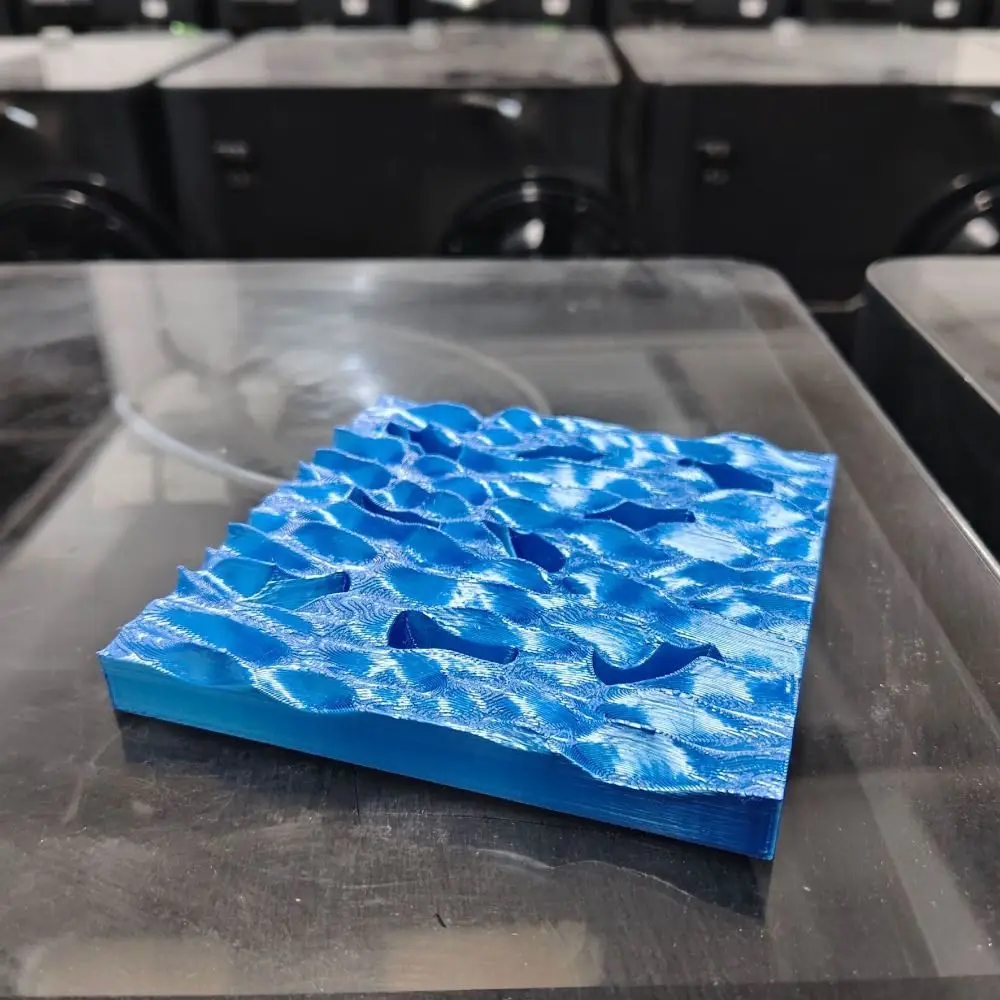 Sea Wave Ring Display Plates Creative Elegant 3D Printing Rings Holder Simple Decorative Jewelry Storage Tray Room Decor