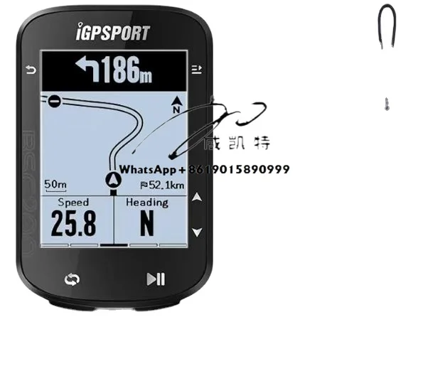 

BSC200 New Model BSC200 Bicycle Computer GPS BLE ANT+ Bicycle Speedometer Route Navigation Cycling Computer