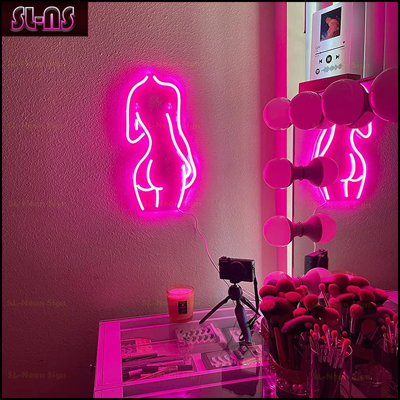 Beauty Neon Led Sign for Decor Light Lamp Bedroom Room Art Night Light Wall Beer Bar Pub Hotel Home Fitness Studio Decor