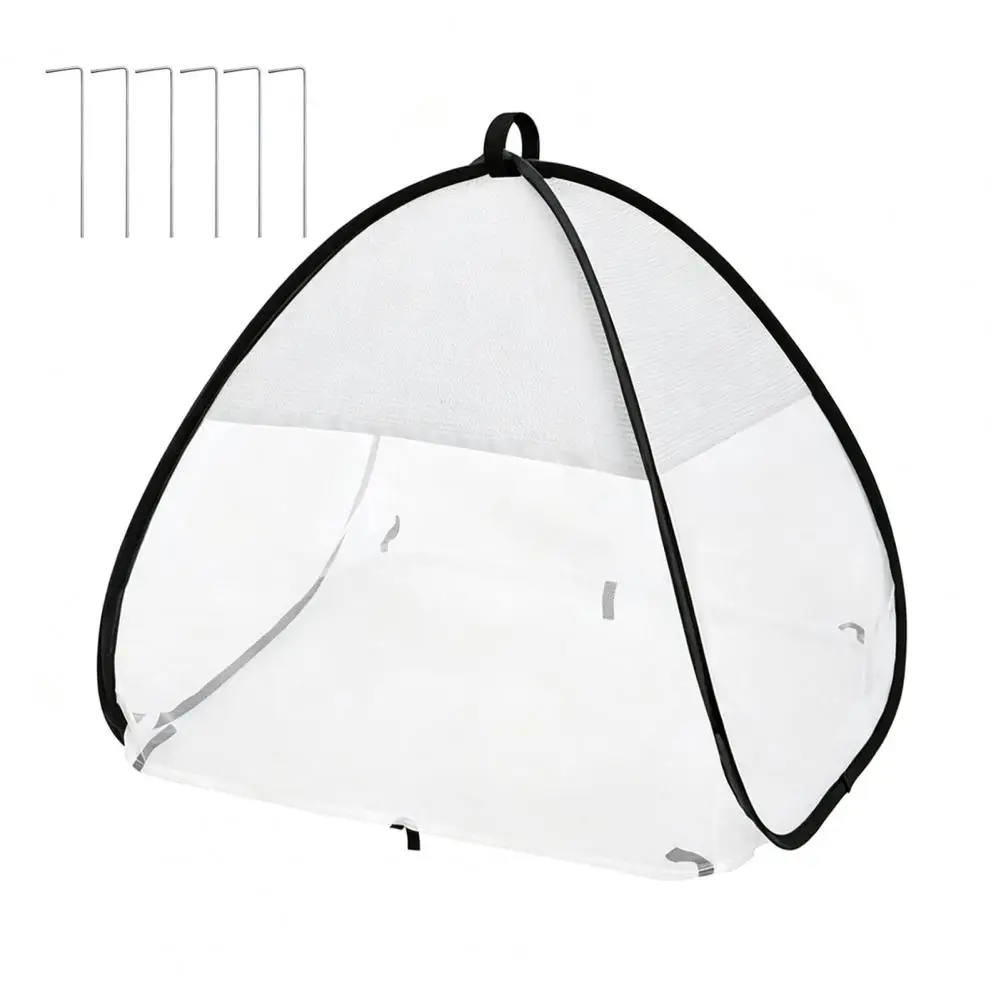 Proof Plant Cover Plant Shade Cover Pop-up Plant Cover Tent with Ground Stakes Garden Bird Netting Shade Barrier for Vegetables