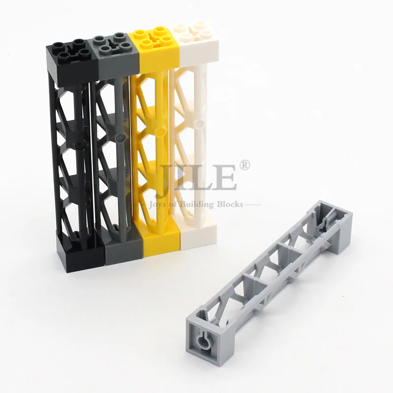 10pcs Moc Building Blocks 58827 Telegraph Pole Iron Frame Support 2x2x10 Girder DIY Bricks Compatible with Architecture Toys