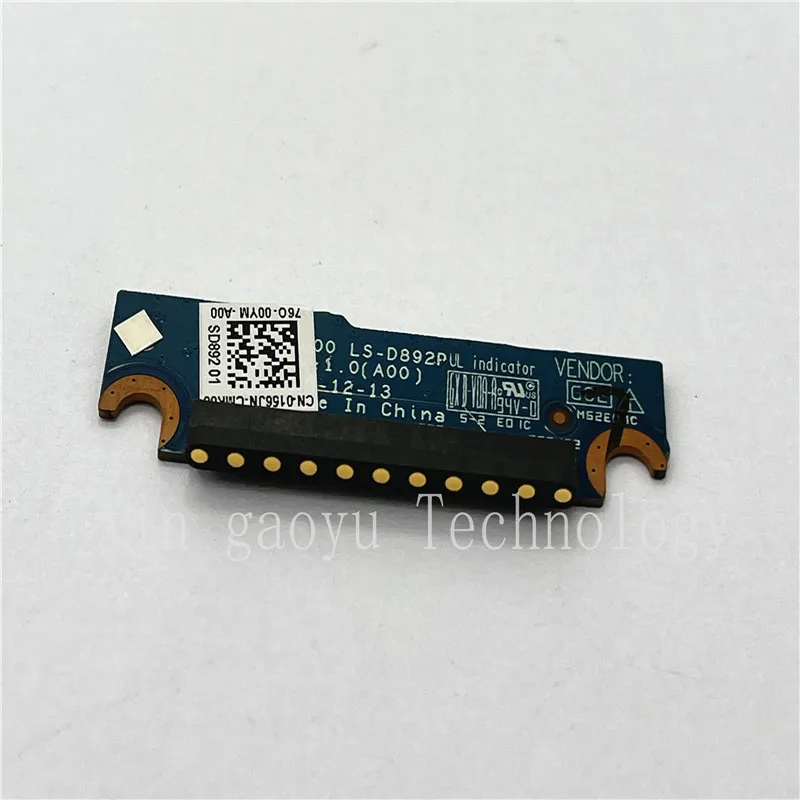 

New Original FOR Dell Latitude 5285 2-in-1 Dock Connector Board LS-D892P 156jn 0156jn CN-0156JN Test Perfect