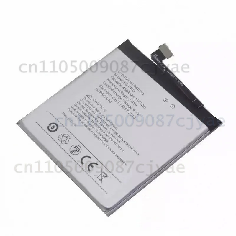 For UMI S5 Pro 4680mAh Replacement Mobile Phone Battery