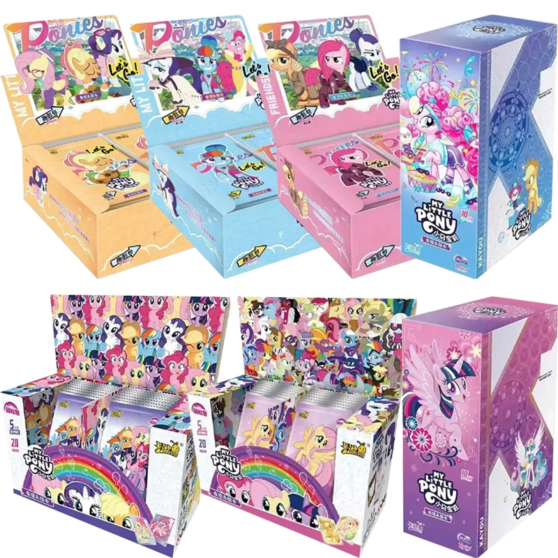 KAYOU Genuine My Little Pony Card Full Range Cute Funny Party Friendship Eternal Cards SGR Princess Collectible Card Toys Gifts