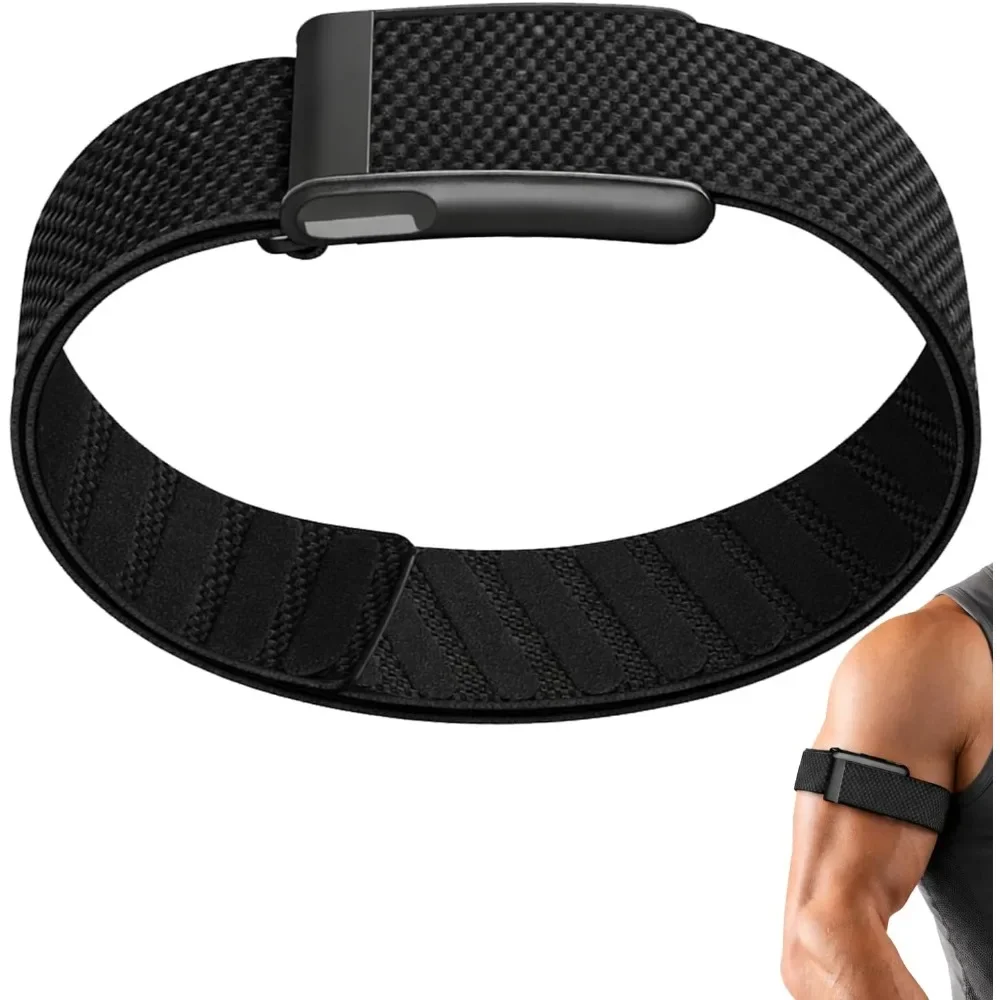 Nylon-Bizepsbänder für WHOOP 5.0 One/Peak/Life, atmungsaktives, elastisches Band für WHOOP 5 MG EKG-Armband, Fitness-Tracker für Arm/Knöchel