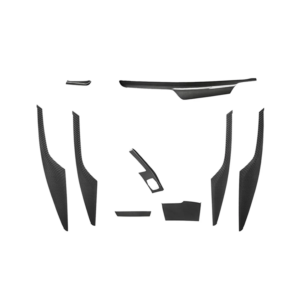 

Высококачественные внутренние накладки из сухого углерода для BMW 5 серии F90 M5 G30 G31 2018-2023, внутренние чехлы автомобиля