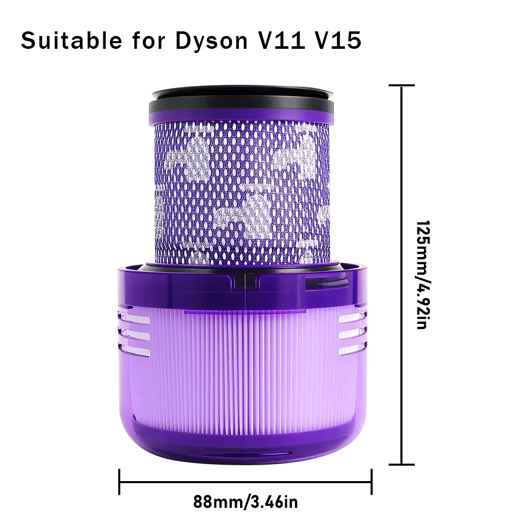 Hape Filter For Dyson G5 V6 V7 V8 V10 V11 V12 V15 SV12 SV14 SV18 SV19 SV20Robot Vacuum Cleaner Accessory Filter Brush Attachment view 4