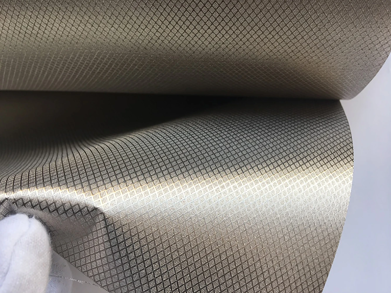 Faraday RFID Shielding Fabric Block WiFi/RF Anti-radiation Conductive Copper/Nickel EMF Protection Cloth Silver