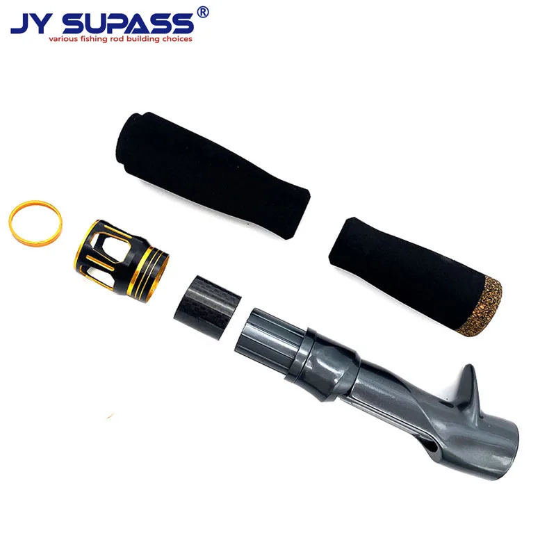 JY SUPASS TCS diy fishing rod casting reel seat EVA Cork Grip Reel Seat Locking Nut DIY fishing rod Repair