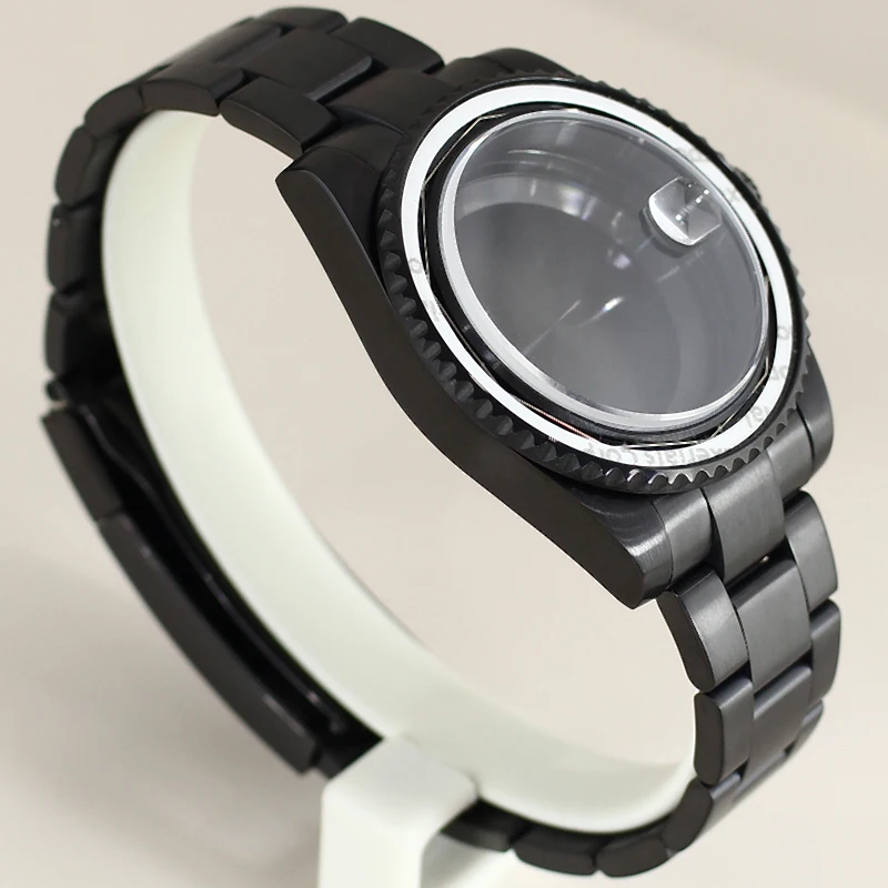 حزام ساعة من الفولاذ المقاوم للصدأ للرجال لحركة NH35/Eta2824 28.5 ملم ملحقات التقويم #2