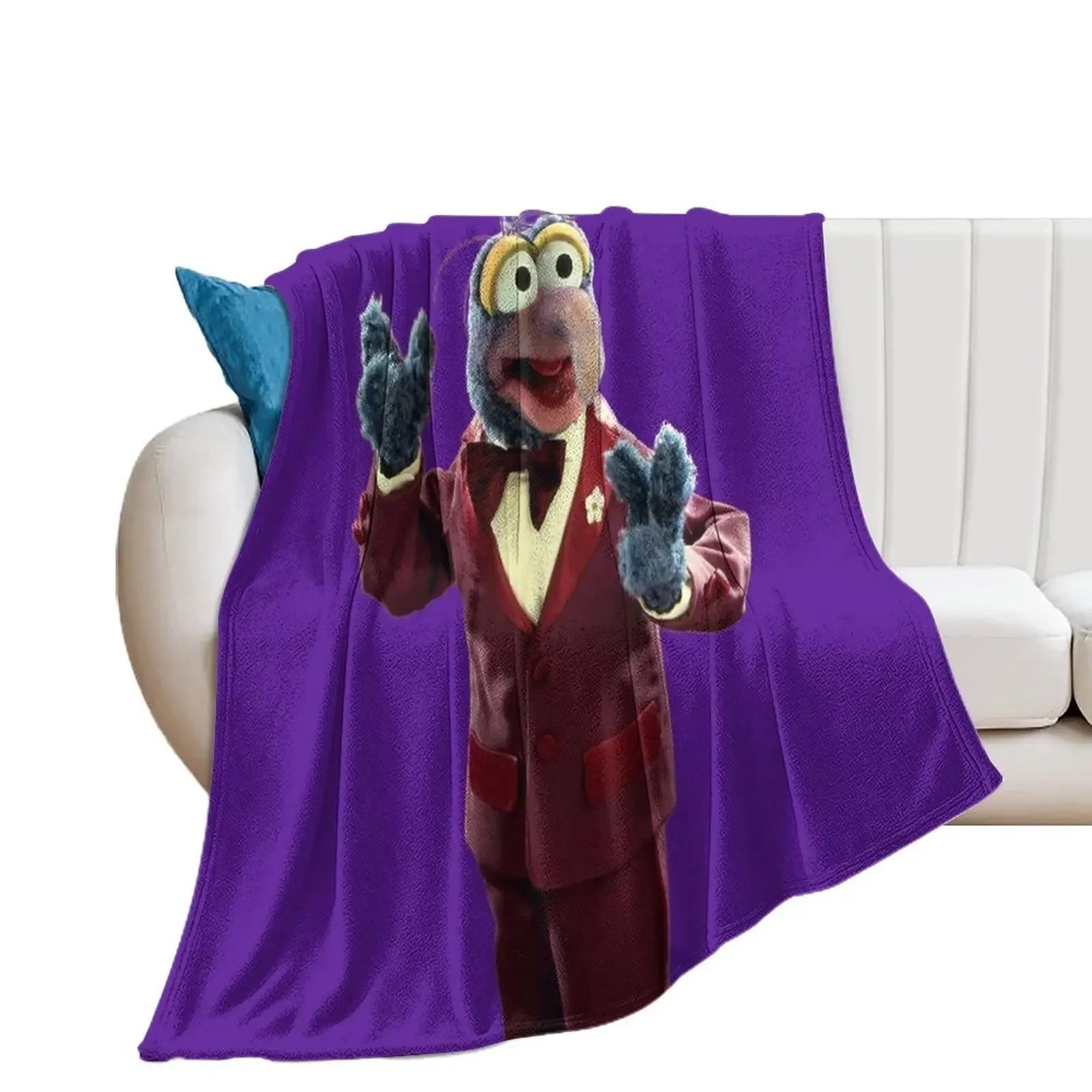 gonzo Throw Blanket Decorative Beds Fashion Sofas Blankets