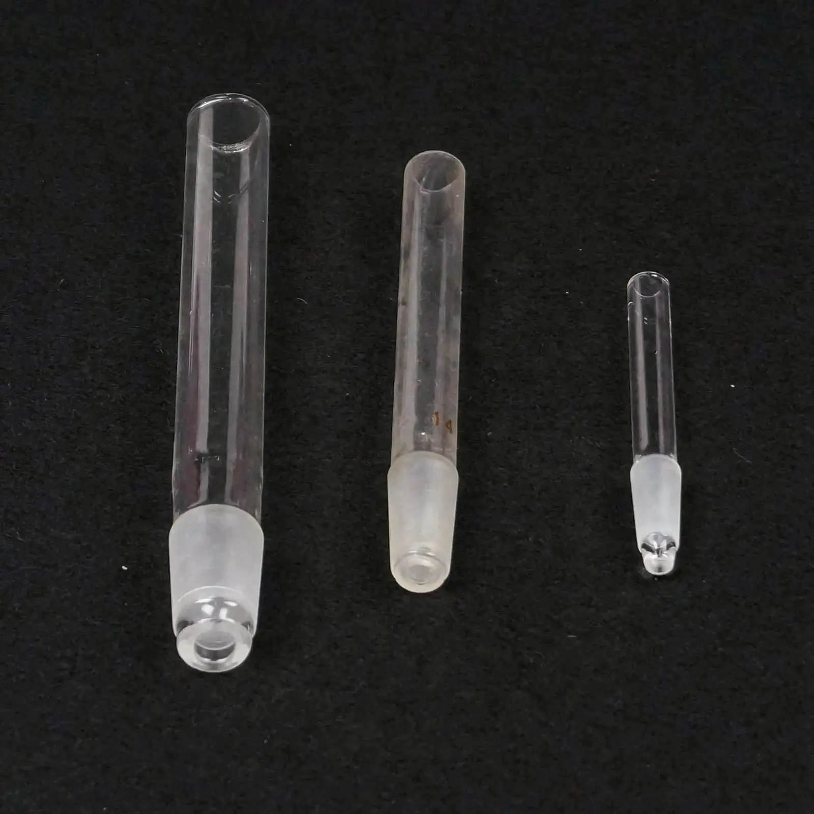 10/19 14/23 19/26 24/29 29/32 34/35 40/38 45# 50/42 60# Single Male Joint Glass Straight Connect Adapter Tube Lab