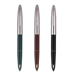 High Quality HERO 329-a Fountain Pen Retro Blue Black Red Business Office School Supplies