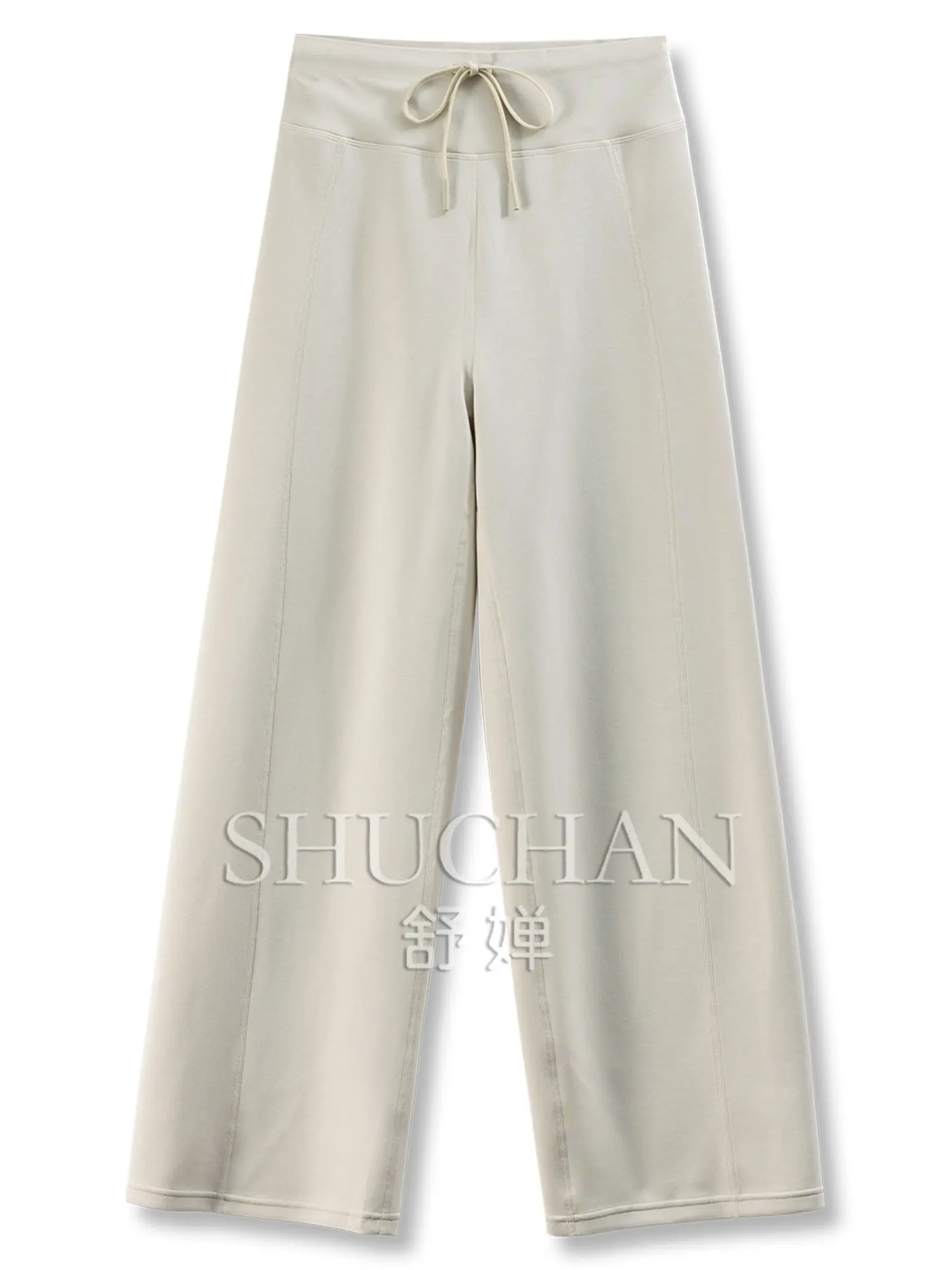Casual High Waist Air Cotton Mopping Straight Pants Women F158  Pantalon Pour Femme Women Pants