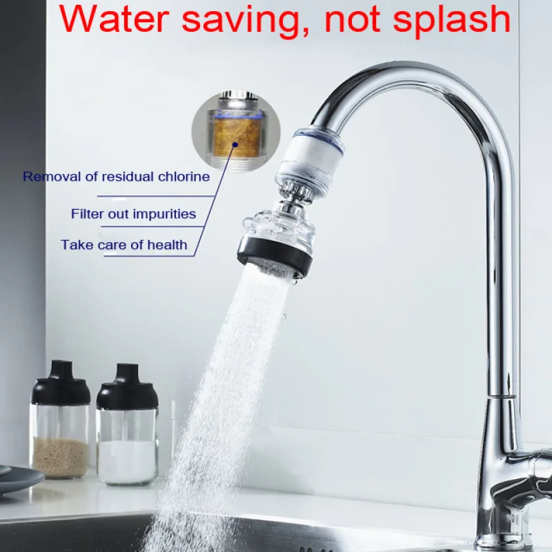 Kitchen dechlorination Water Purifier Pressurized Shower Faucet