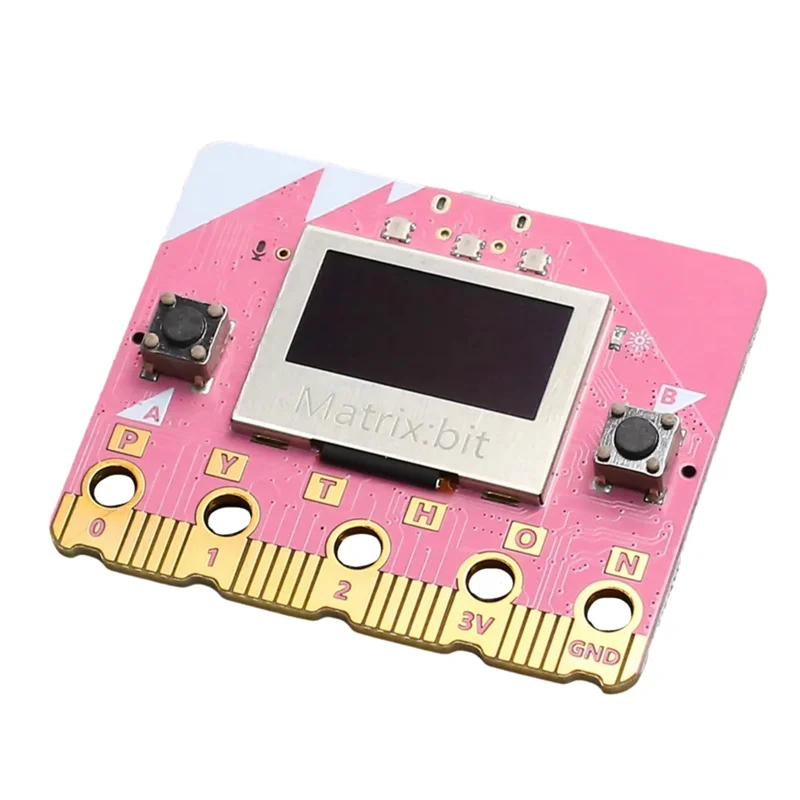 FFYY-Matrix: لوحة تطوير بت ESP32 0.96 بوصة OLED 2.4G راديو/واي فاي/BLE برمجة رسومية بلوتوث C++/بايثون/مايند+