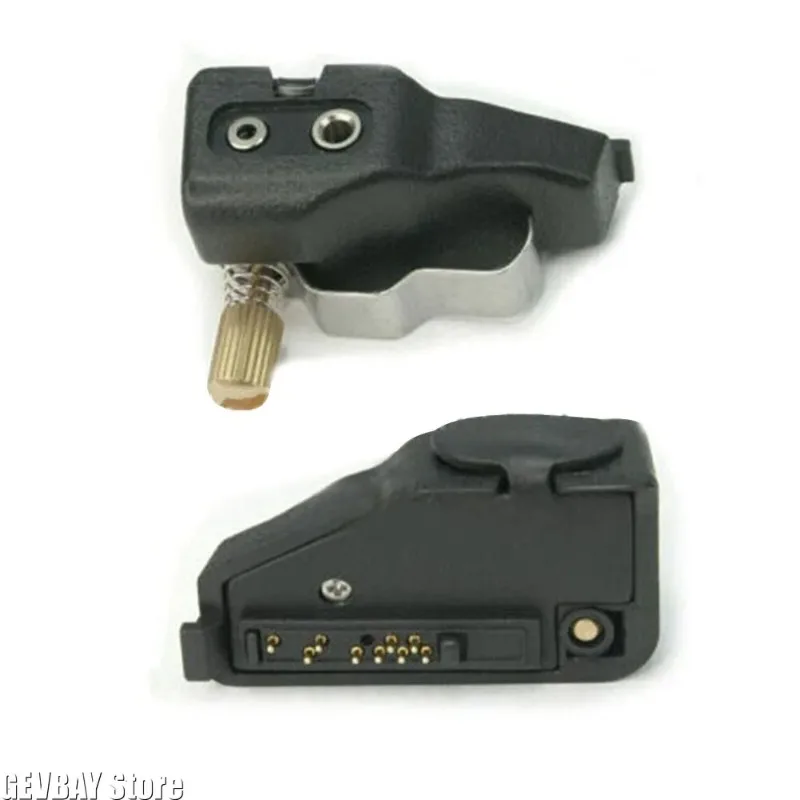 Multi Pin to 2 Pin Audio Earpiece Adapter for Kenwood Walkie Talkie Compatible with Multiple Radio Models